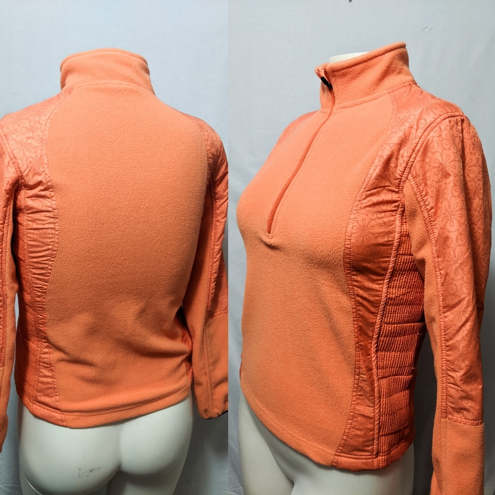 Orange Fleece Reflective Illumin NITE flower med